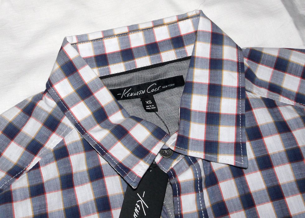 Фирменная мужская рубашка KENNETH COLE (XS) - новая - Оригинал из США!
