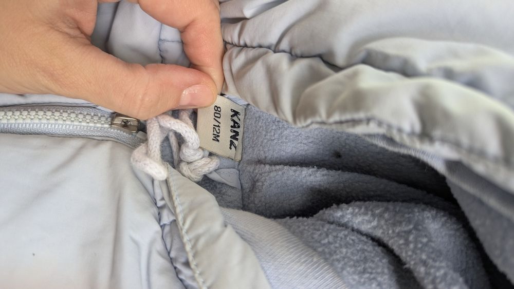 Kombinezon zimowy niemowlęcy rozm 80 ciepły, rękawiczki buciki