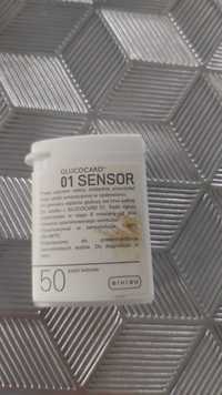 Paski glukometr glucocard 01 sensor