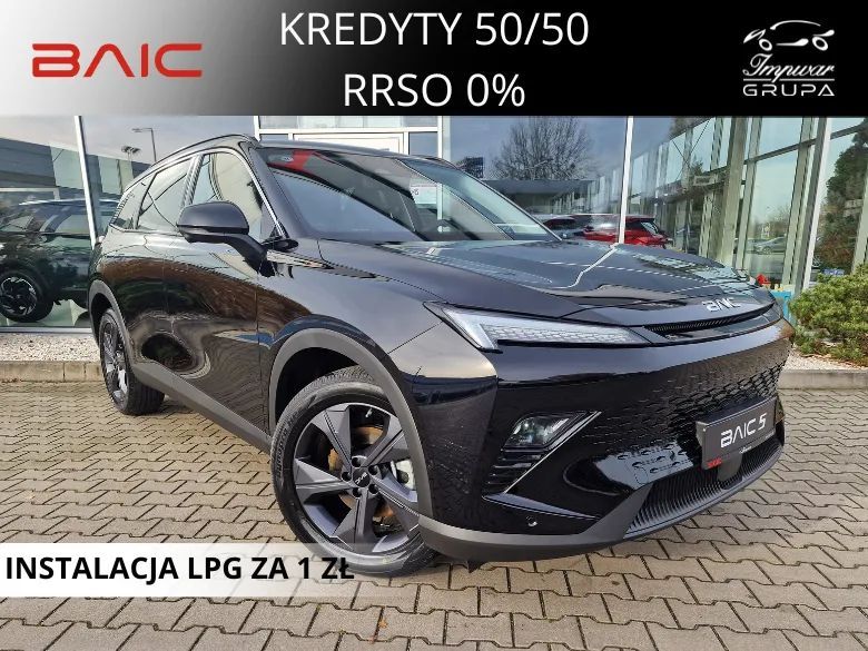 BAIC 5 Kamery 360 / Wentylacja Foteli / Podgrzewana: Szyba i Kierownica