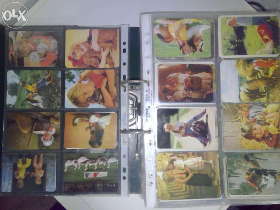 Calendarios pequenos coleçao