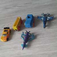 Zestaw 5 szt
 samochodów samolotów i wagonik hot wheels Zestaw 5 szt