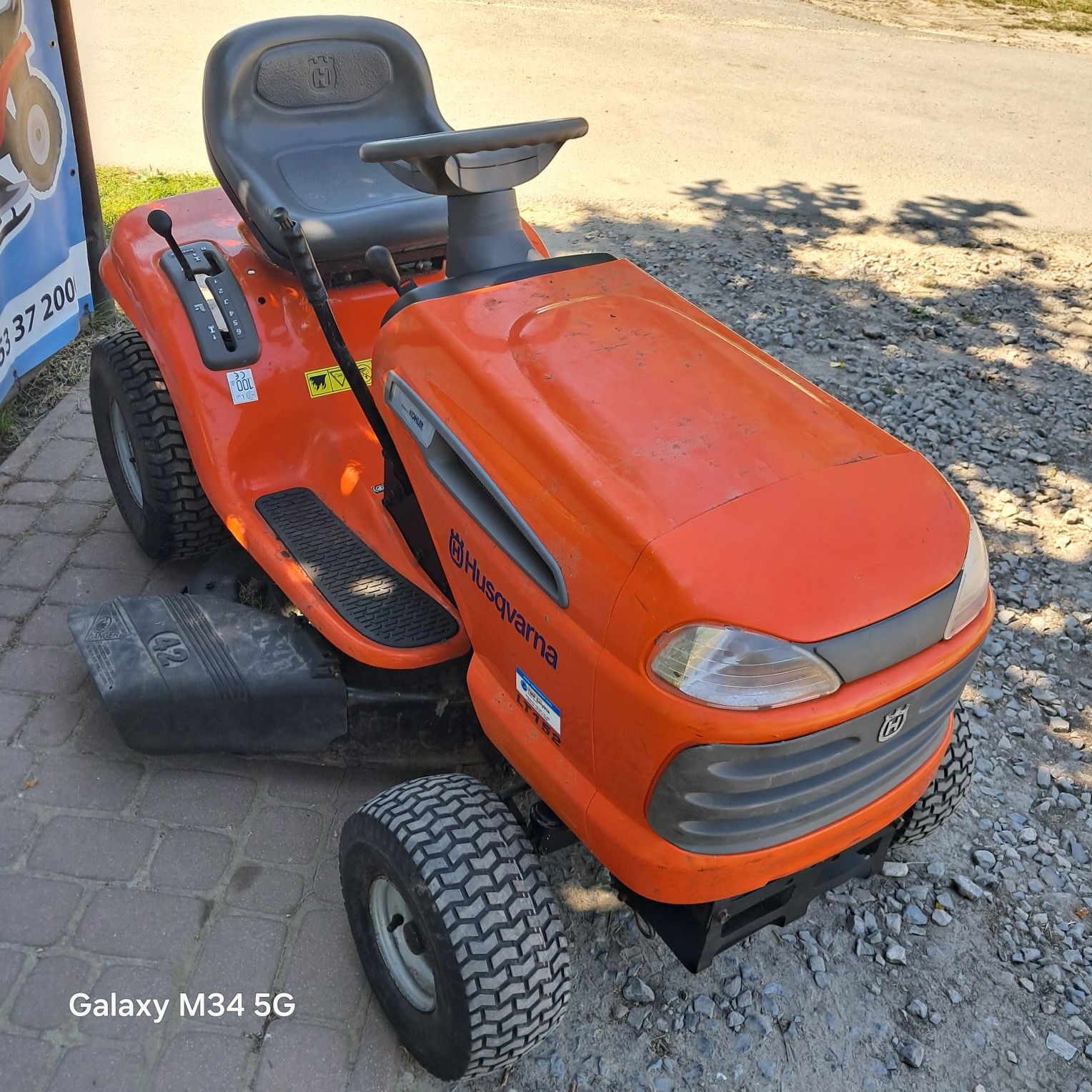 Kosiarka traktorek Husqvarna lt152, pompa oleju