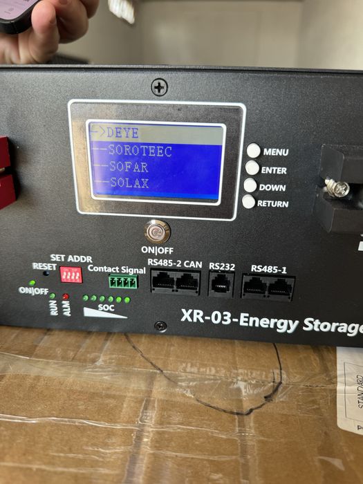 заводской корпус lifepo4 под eve 100ah с can
