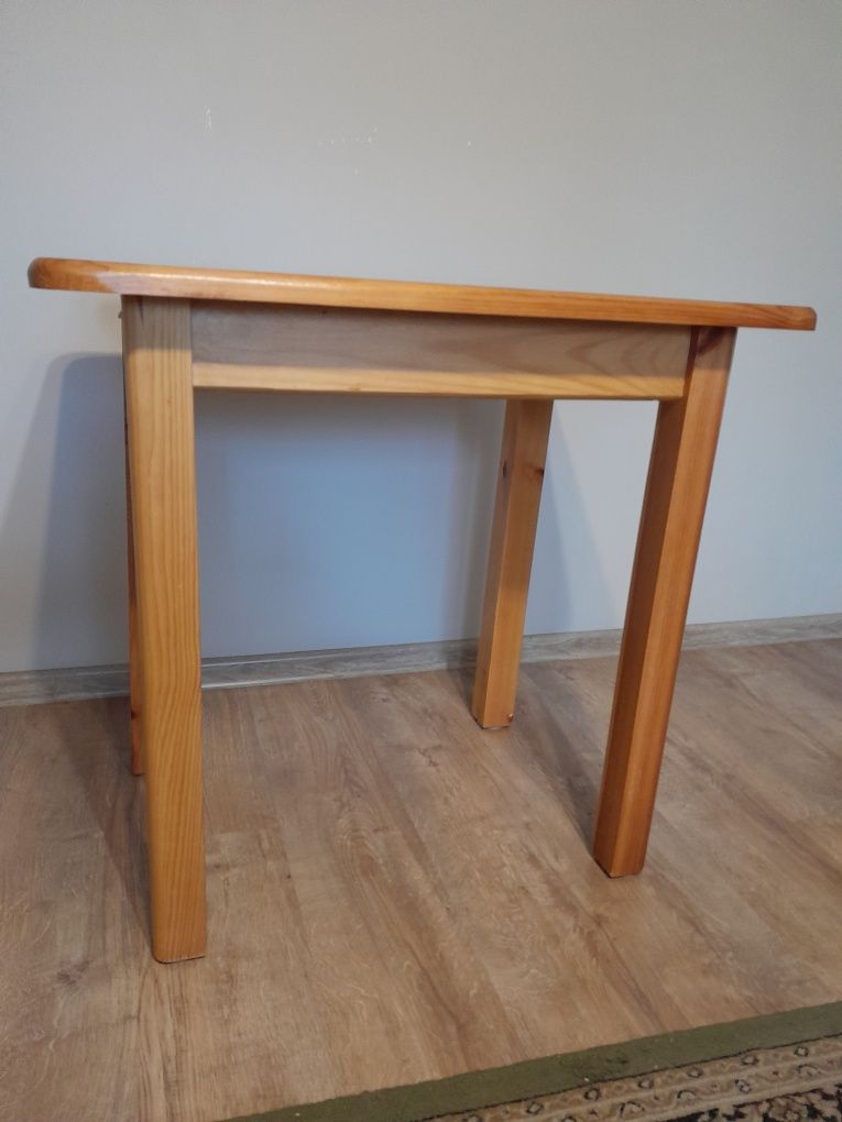 Stół sosnowy 80x60x75 jak nowy, stan idealny