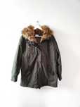TopShop Parka Kurtka Futro 36 38 Vintage
