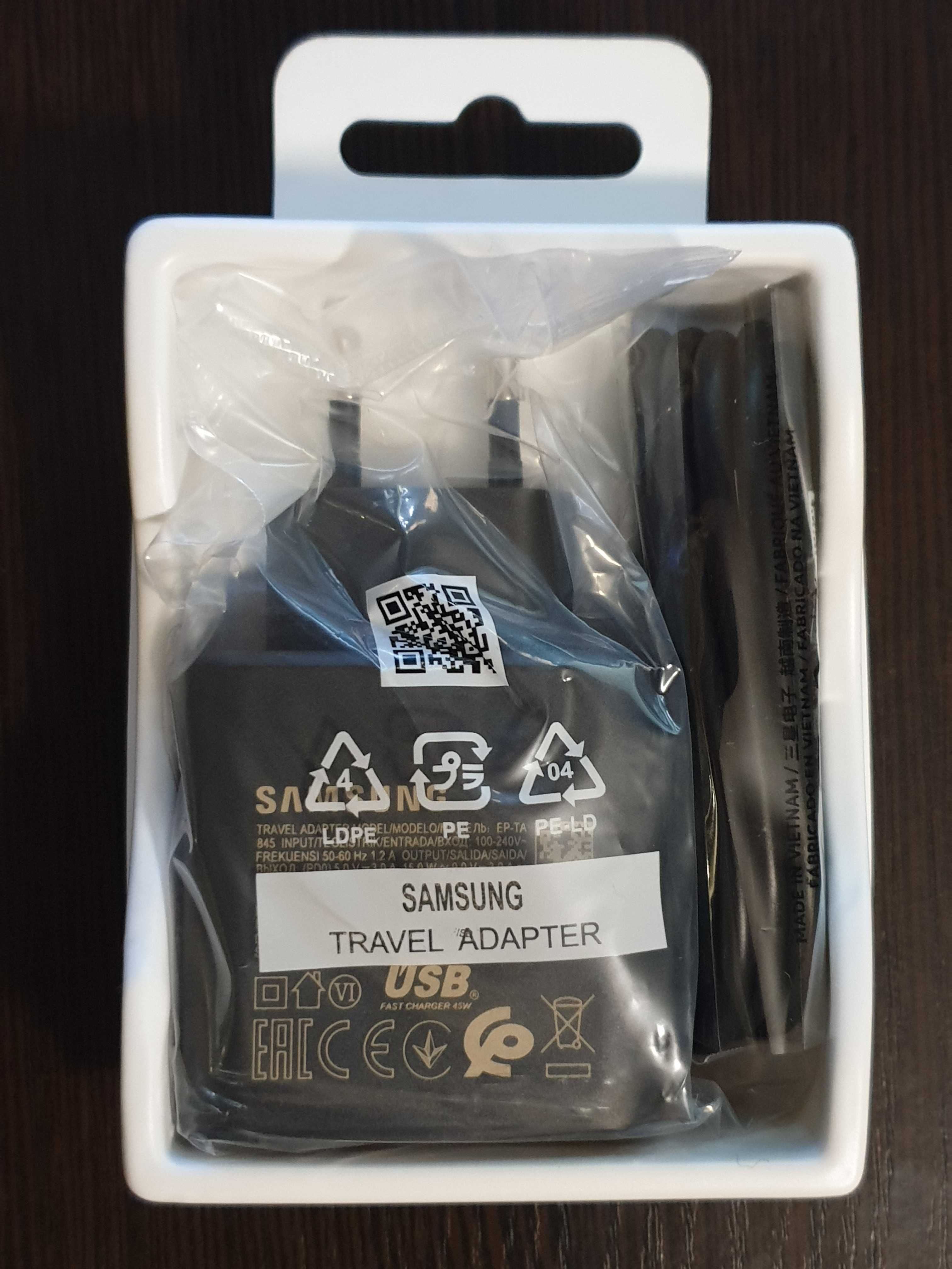 Швидка зарядка Samsung EP-TA845 45W + кабель (зарядний комплект)