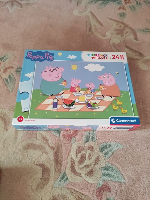 Puzzle maxi 24 elementy 3+ świnka Peppa clementoni