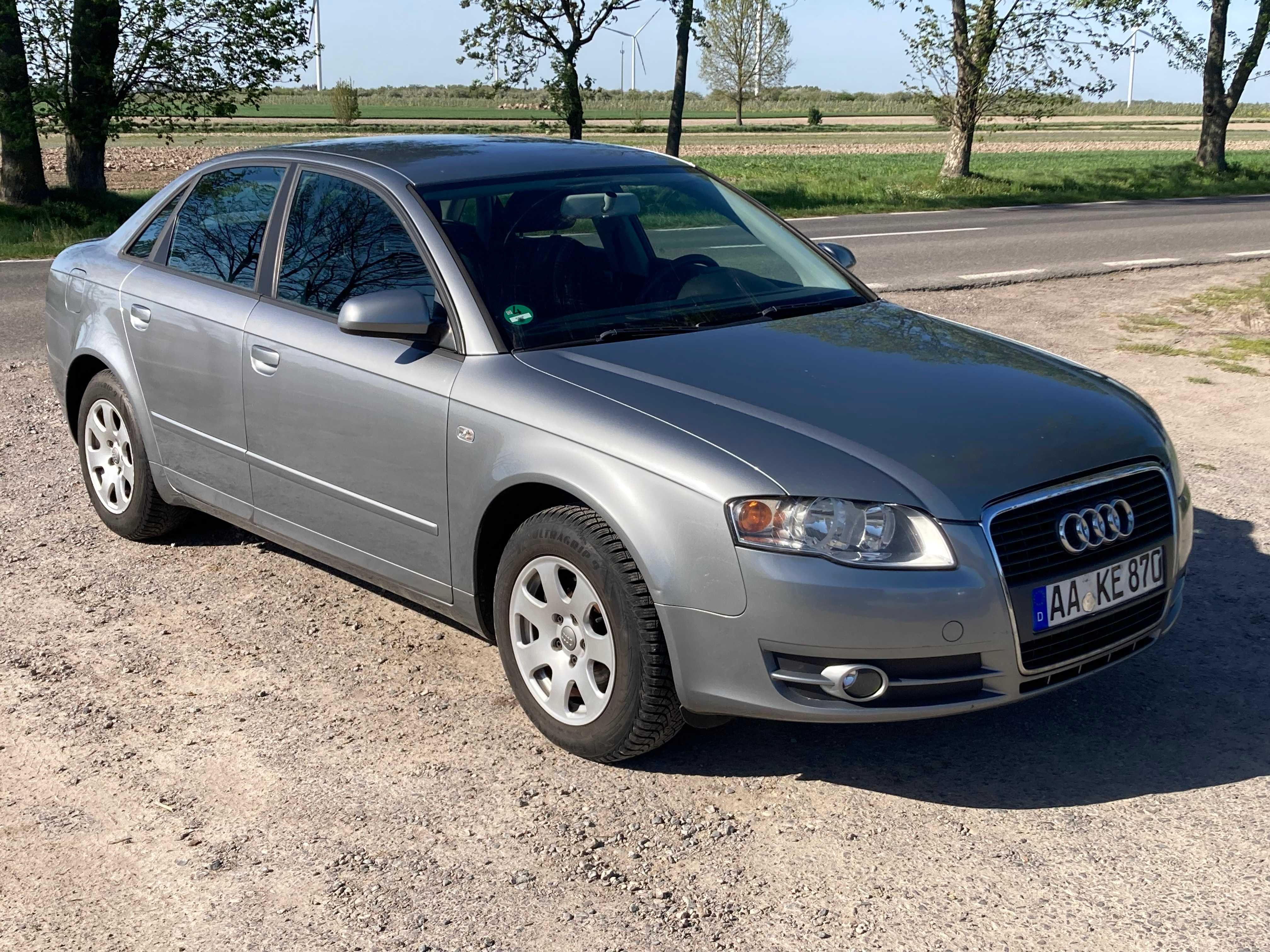 Audi A4 Sedan 2005r 2.0b 131km Manual 5b Sprowadzony Opłacony Serwis