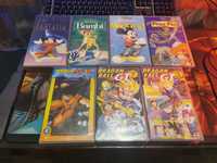 Lote de Filmes e Animação VHS