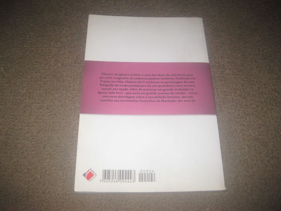 Livro "História de O" de Pauline Reage