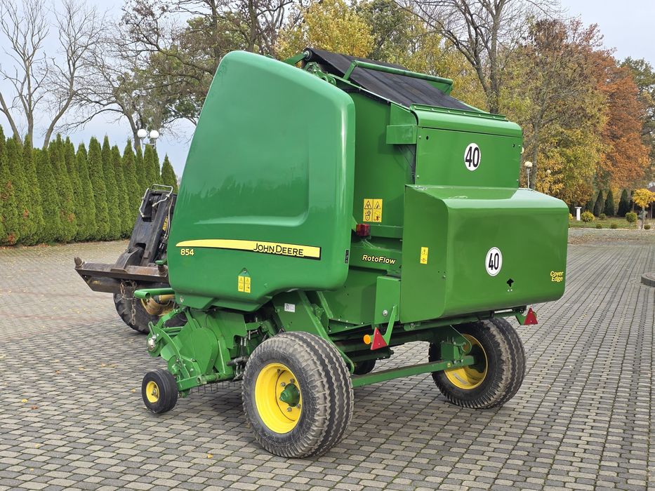 Prasa JOHN DEERE 854. 9900bel PERFEKCYJNY Stan 864 .592 case krone