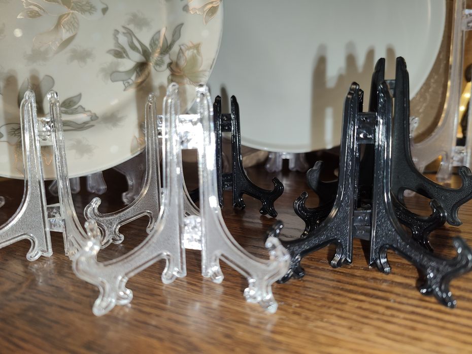 Портативная подставка для фотографий, коллекций, посуды. Высота 17,5см