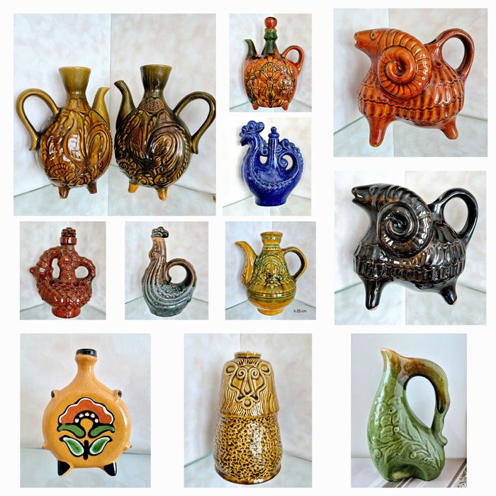 Кувшин ваза штоф Васильківська майоліка керамика