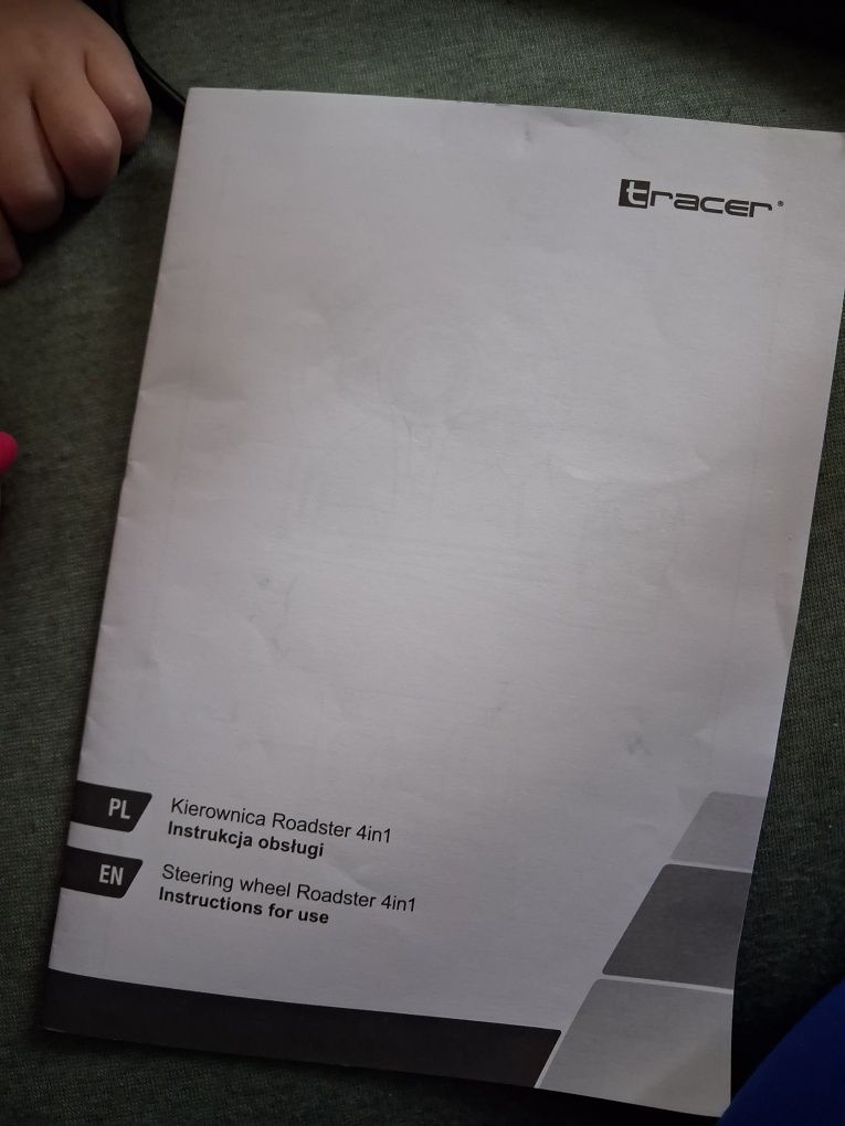 Kierownica  PC Z biegami sprzęgło PedAŁY DO PS4 komputera LAP