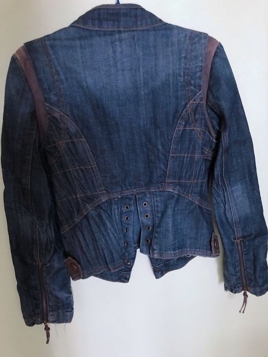 Джинсовая куртка женская Fracomina (Италия), джинсовый пиджак