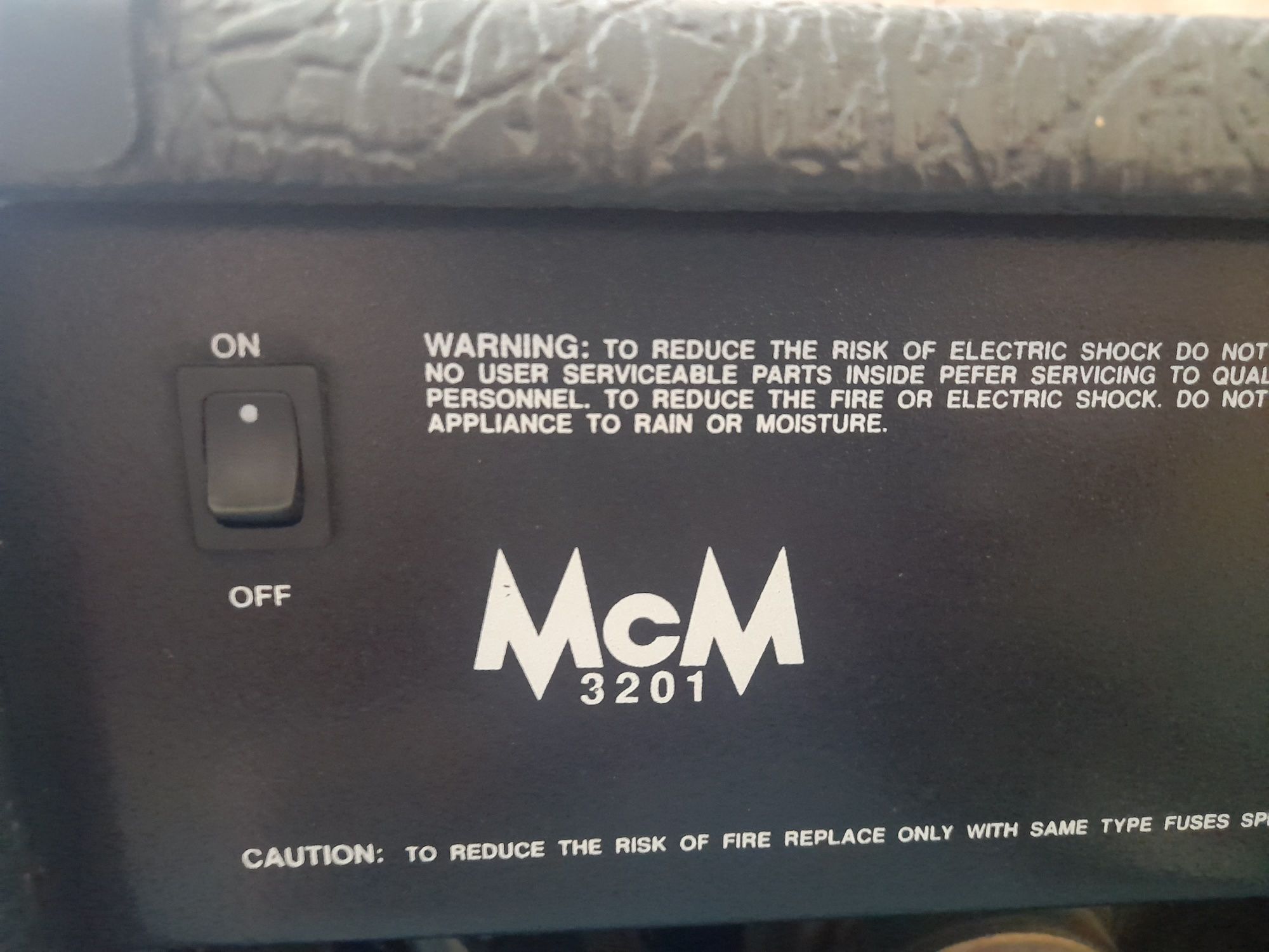 Wzmacniacz McM 3201