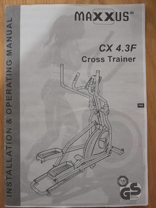 Orbitrek elektromagnetyczny Maxxus CX 4.3f