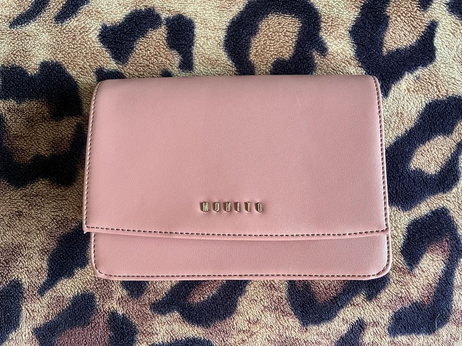 Mała torebka listonoszka ciemny pudrowy róż indian roses Mohito