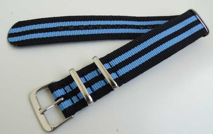Pasek nato do zegarka nylonowy 20mm.