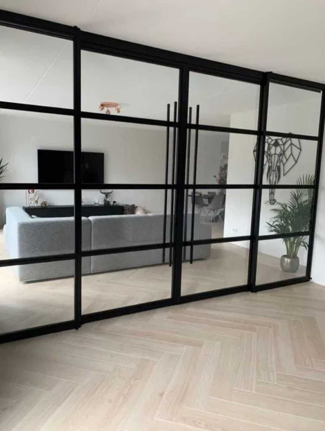 Drzwi i ścianki loft na wymiar