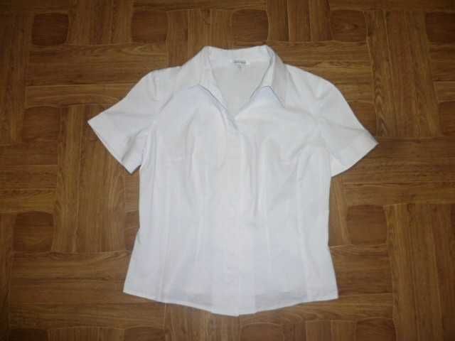 Белая летняя блузка Van Gils р.L коттоновая натуральная хлопок