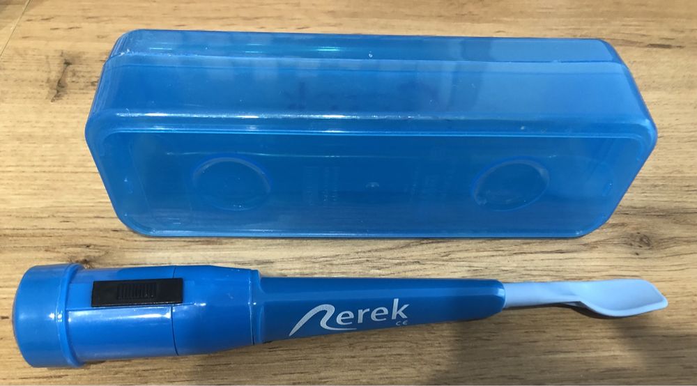 Wibrator logopedyczny Rerek + szpatułka
