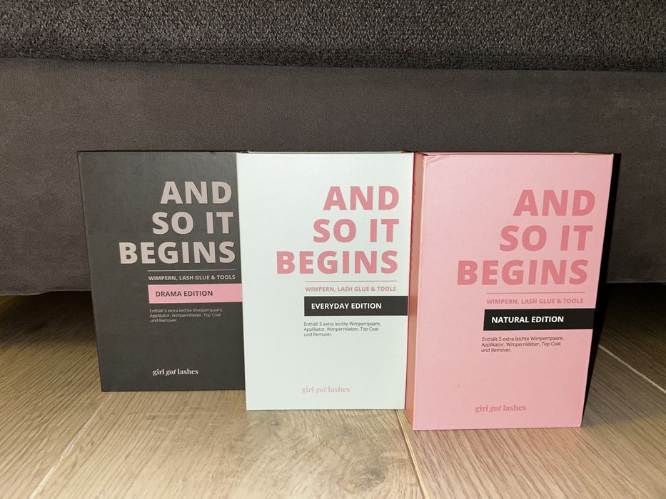 Пучкові накладні вії з повним набором