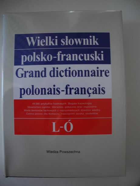 Wielki Słownik polsko-francuski T.2 L-Ó (FOLIA)