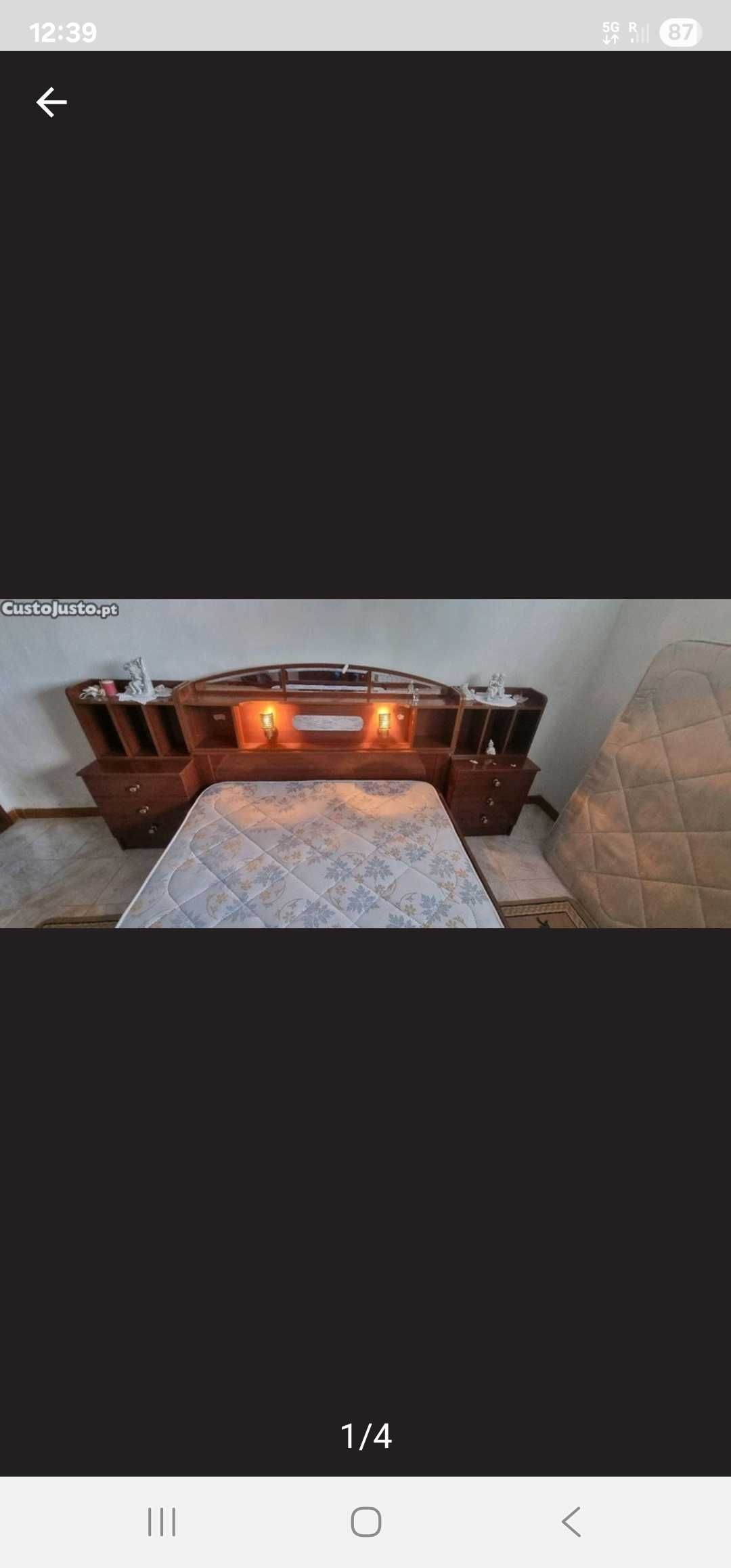 Conjunto cama casal
