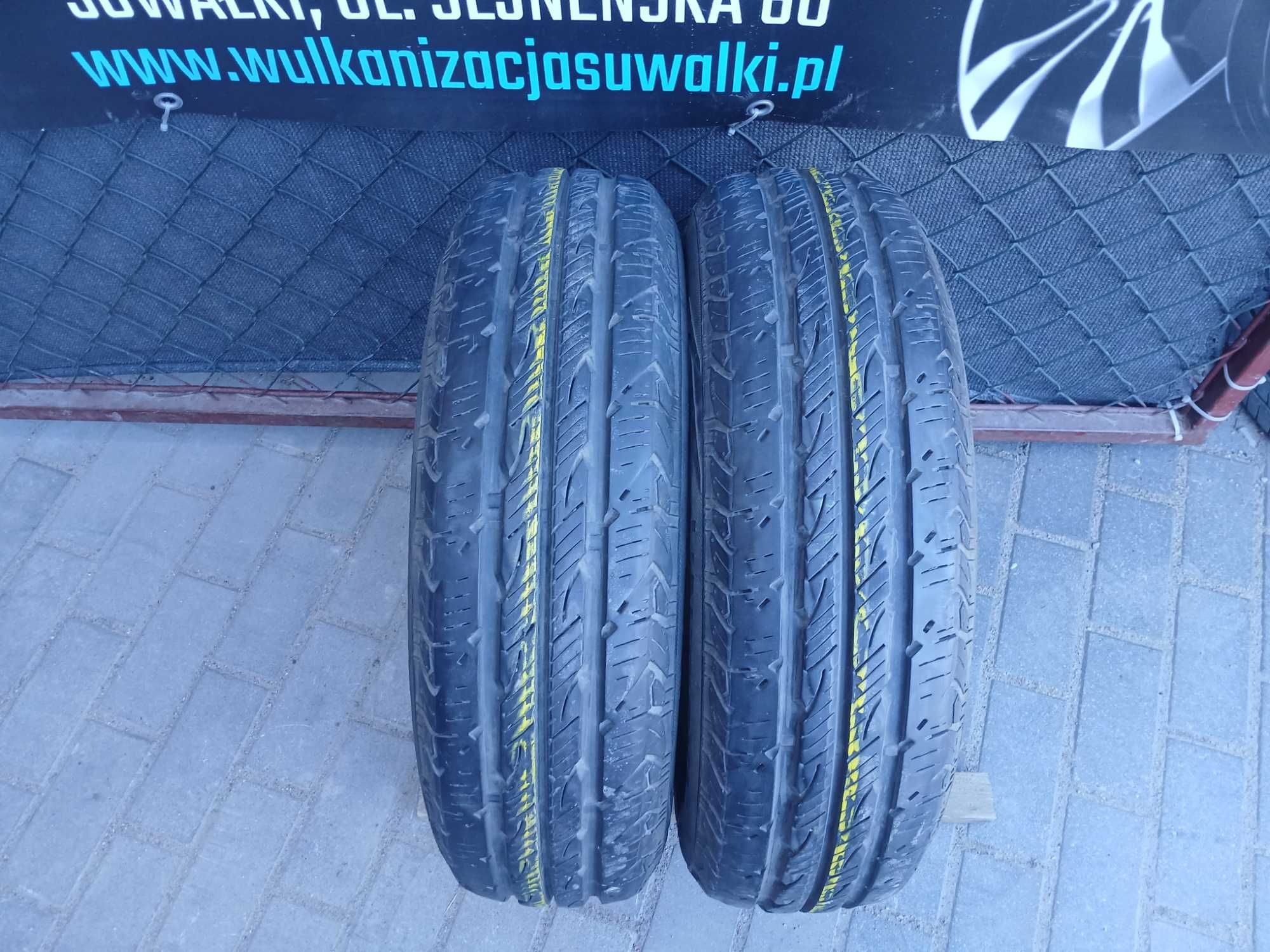 2x używane opony letnie 185 R14C 185/80 R14C Uniroyal Gwarancja Montaż