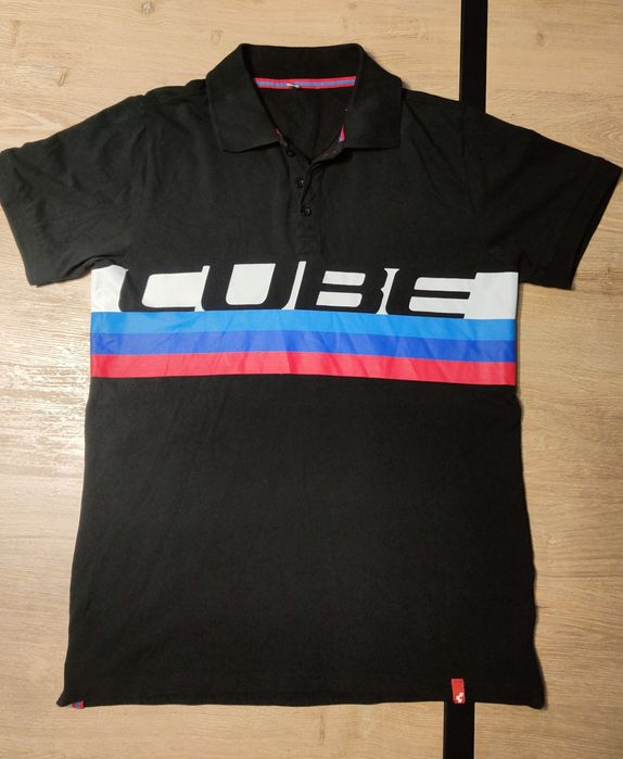 T-shirt polo CUBE roz. . M 100% Bawełna