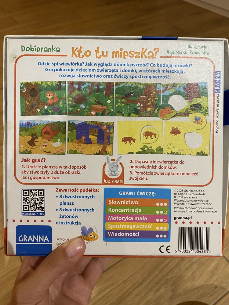 Gra układanka puzzle dla najmlodszych pierwsza gra