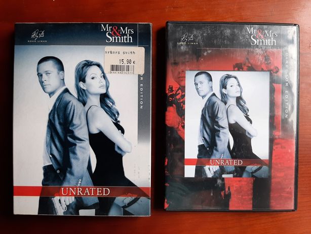 DVD Mr & Mrs Smith unrated Edição especial