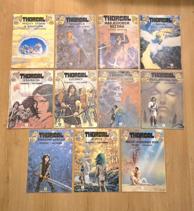 11 komiksów THORGAL.  1 wydania.