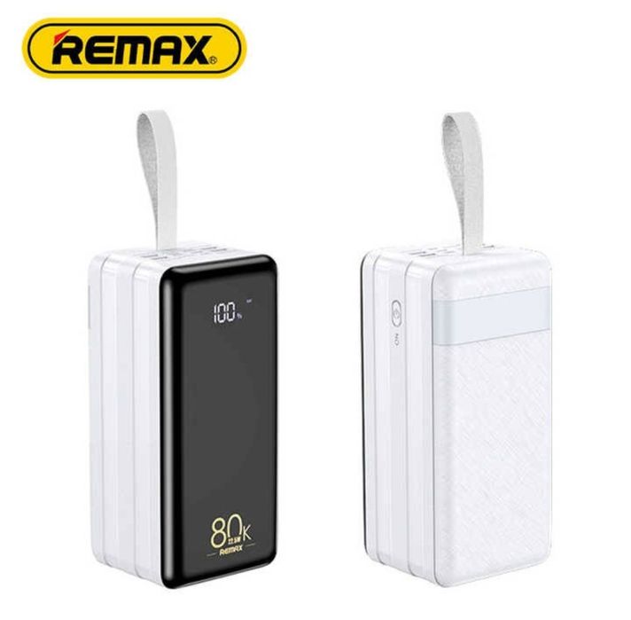 Power bank/ Повербанк Remax RPP-291 80 000 mAh швидка зарядка 22,5W