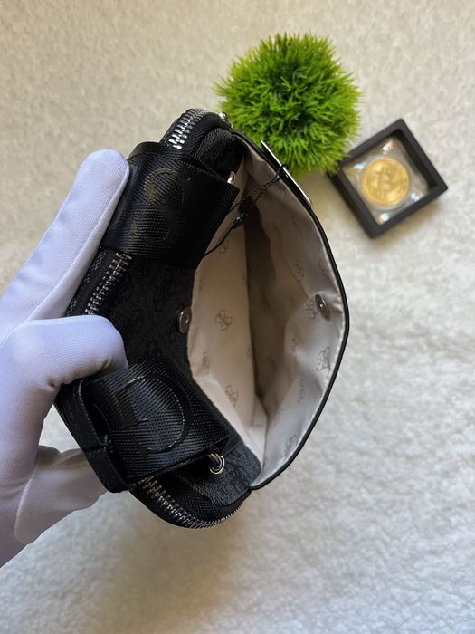 ‼️Чоловіча сумка через плече Guess Vezzola, Месенджер через плече гуес