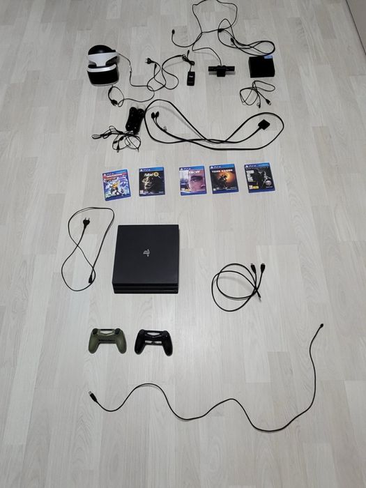 Ігрова приставка ps4 pro 1trb+vr1