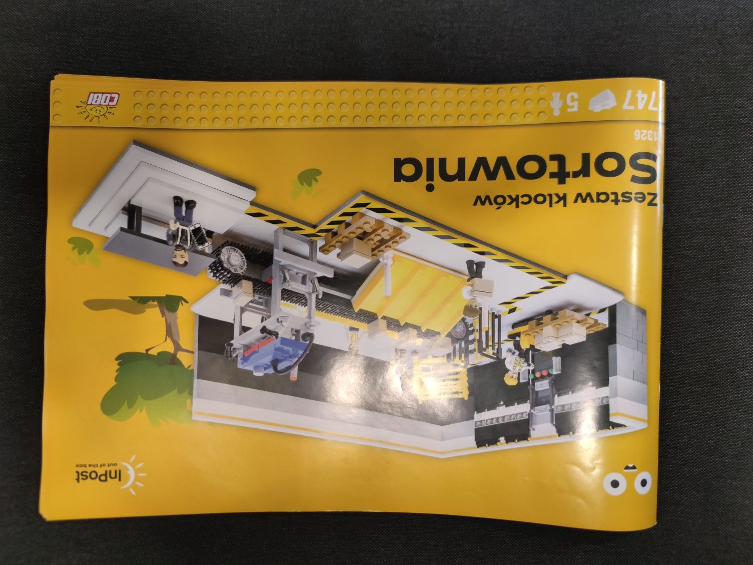 Klocki cobi Sortownia InPost 1326