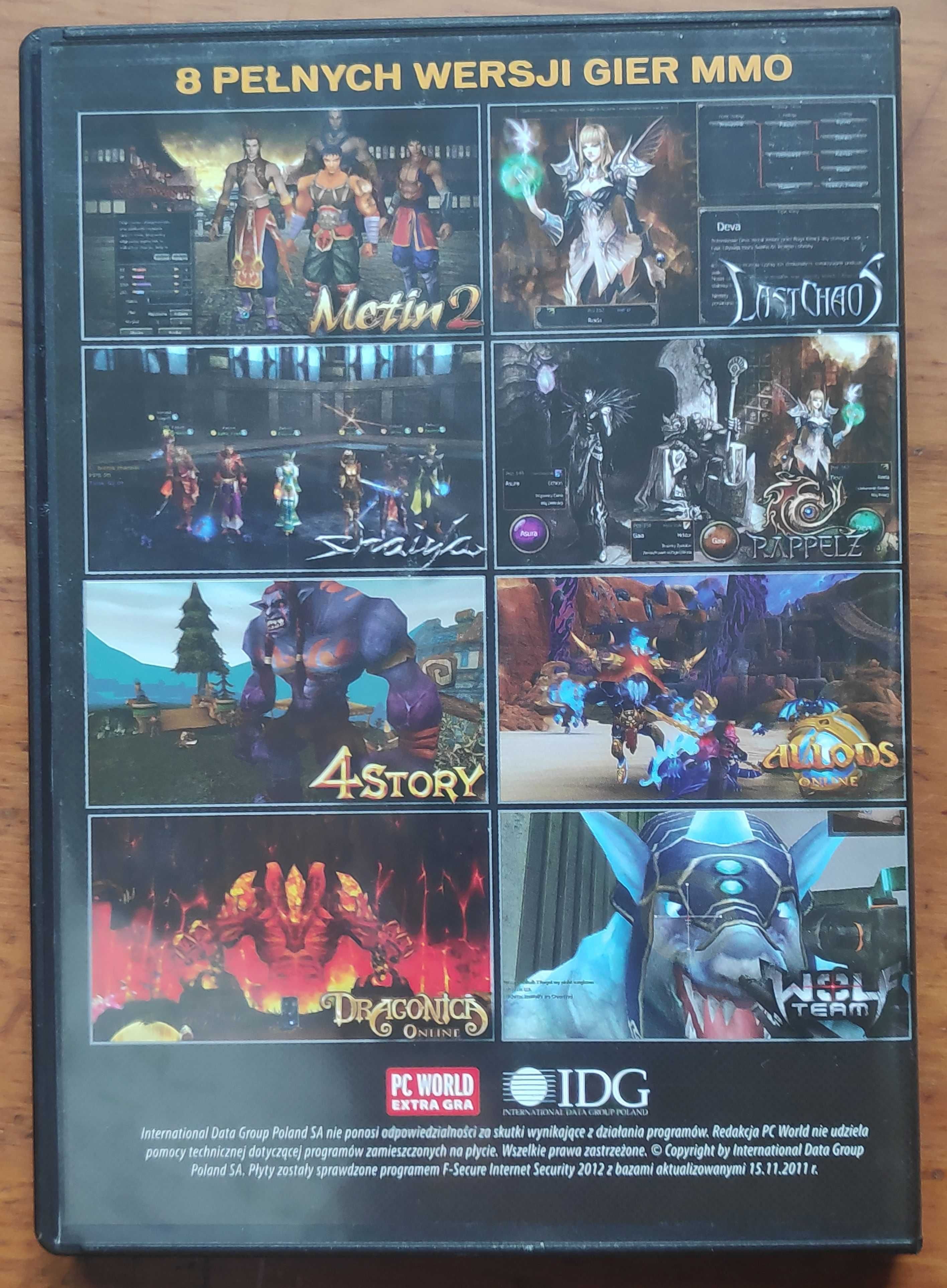 8 Pełnych Wersji Gier MMO