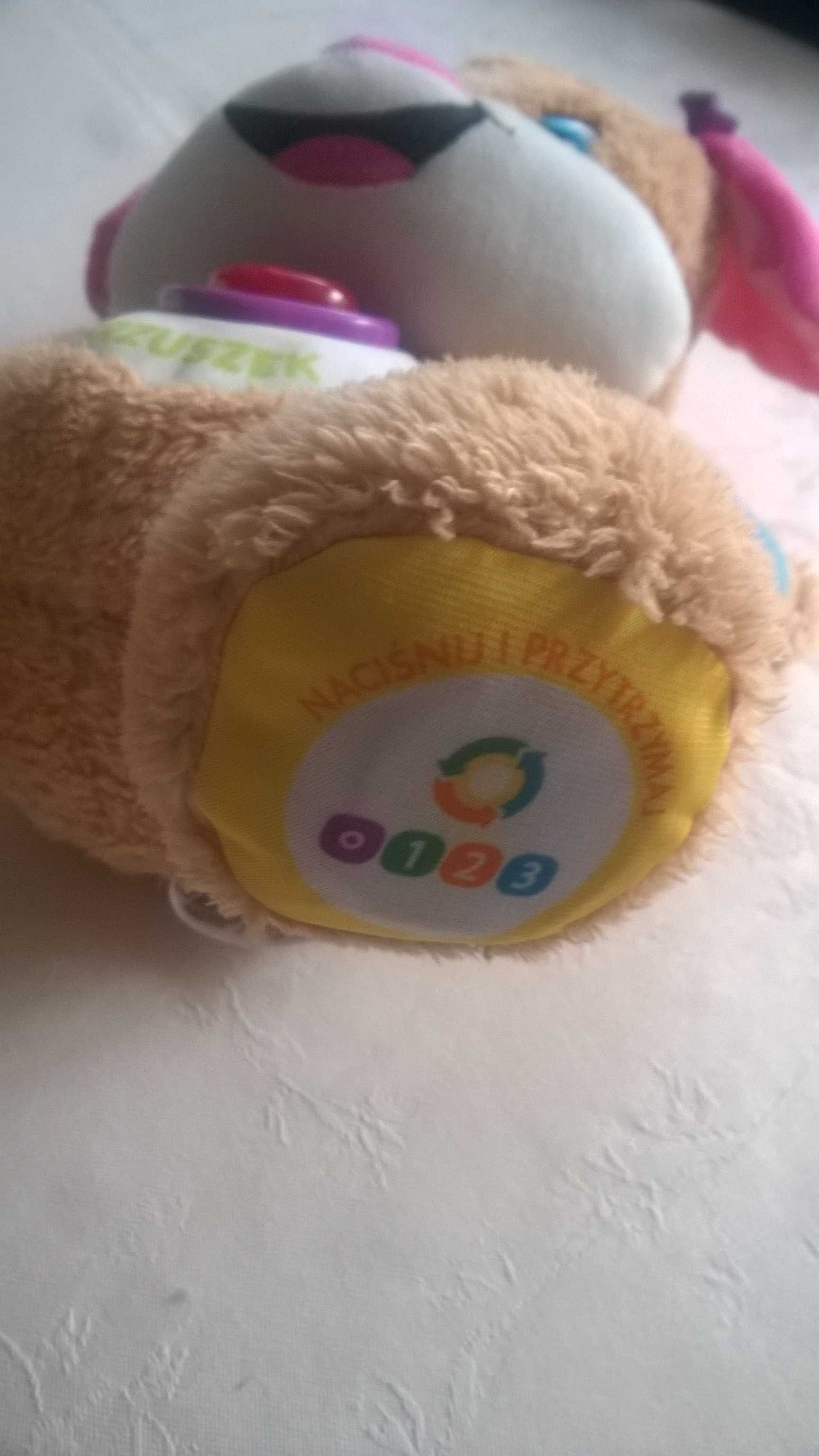 fisher price siostrzyczka szczeniaczka piesek na baterie, świnka peppa