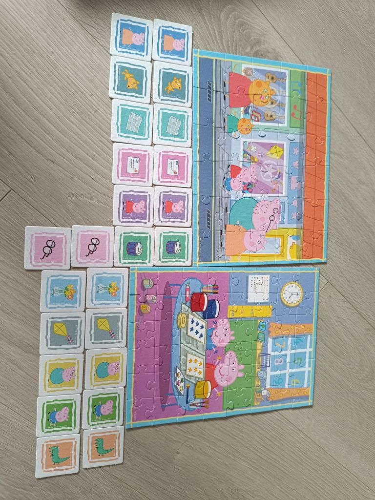 Puzzle Memory Trefl Świnka Peppa