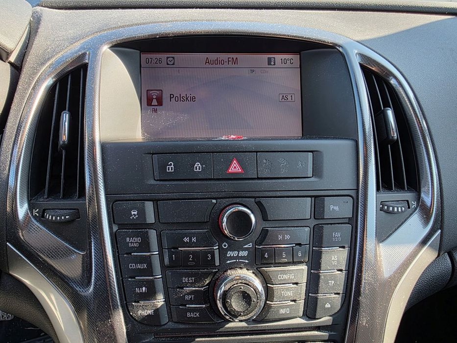 OPEL ASTRA J IV 4 RADIO NAWIGACJA DVD800 INSTALACJA WYŚWIETLACZ KOMPLET