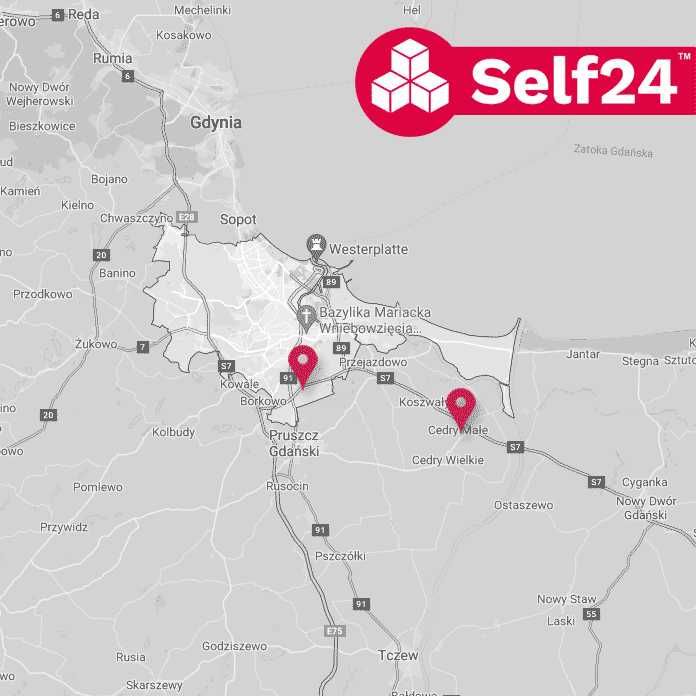 Magazyn samoobsługowy Gdańsk Self Storage Hala S7 FV