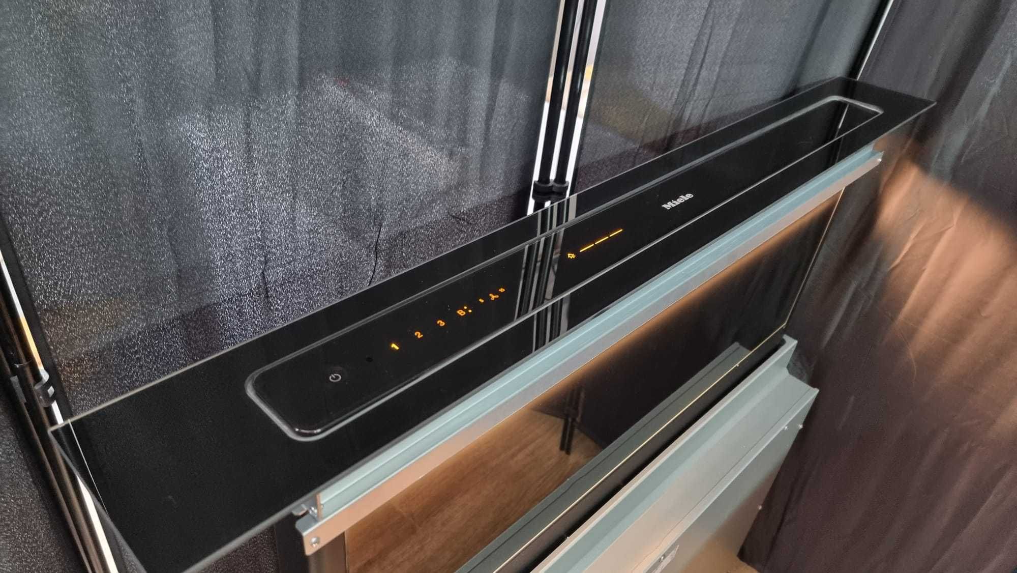 Okap nablatowy, Wyciąg Downdraft Miele DAD4840 Black Levantar.Jak nowy