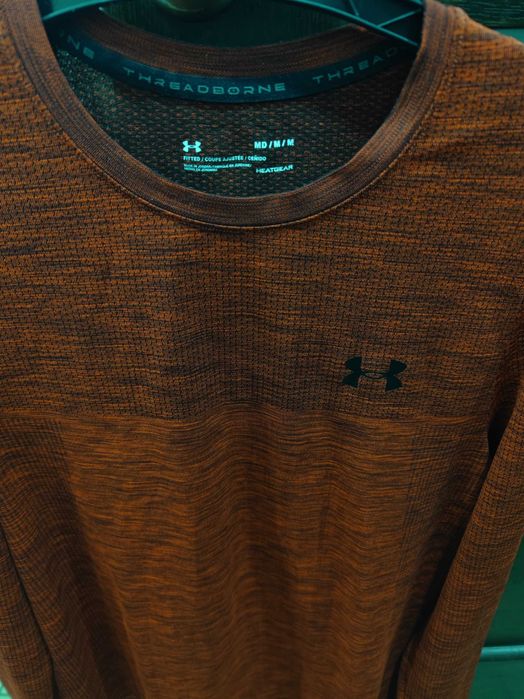 Мужской лонгслив футболка Under Armour LS SIPHON LS (М-Л)