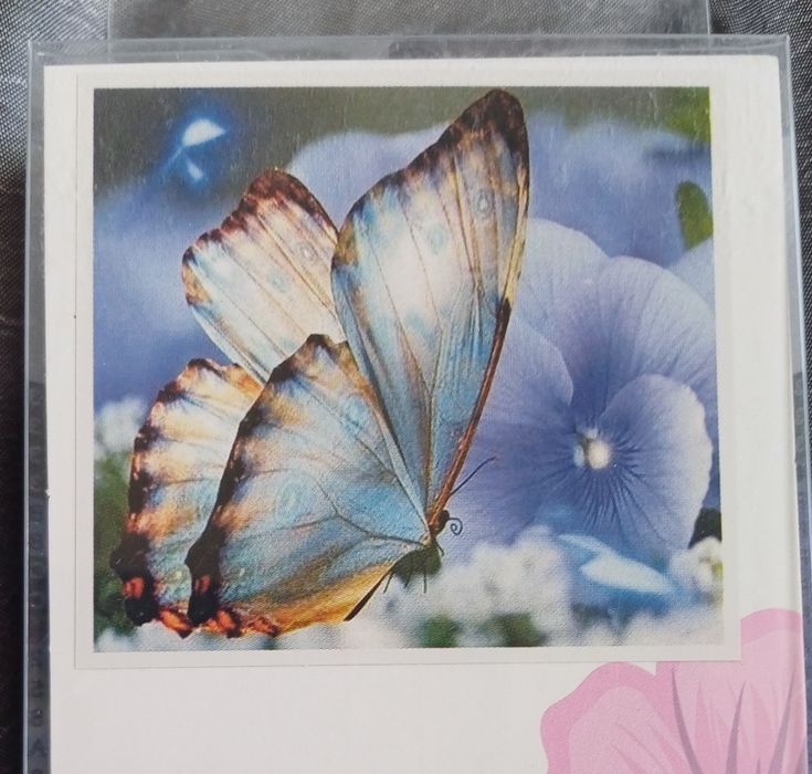 Wyklejanka diamentowa. Motyl.