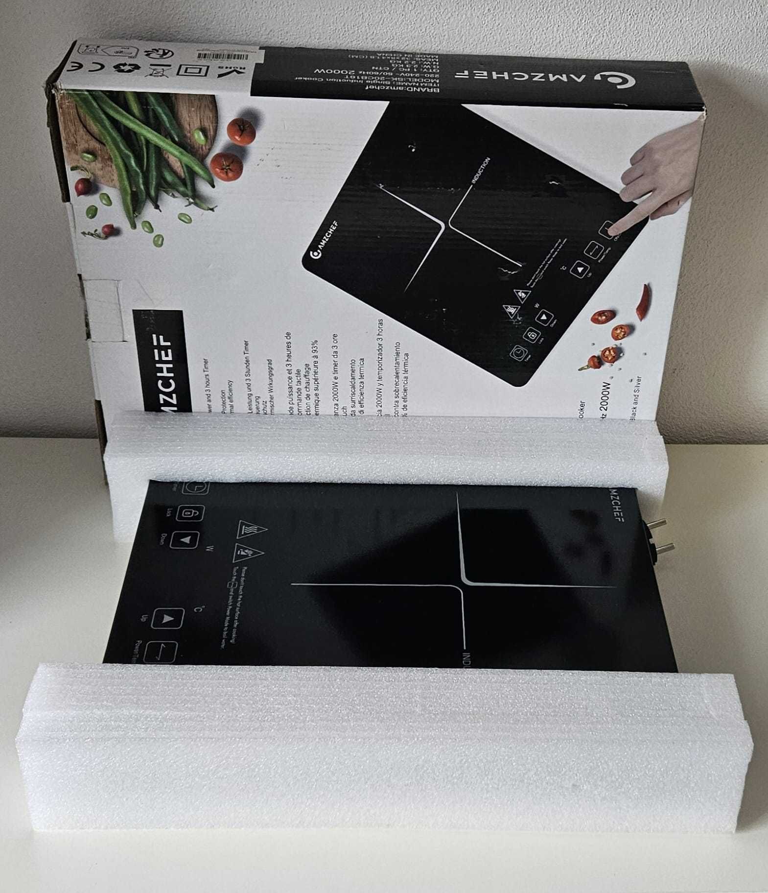 Pojedyncza płyta indukcyjna 2000 W AMZCHEF