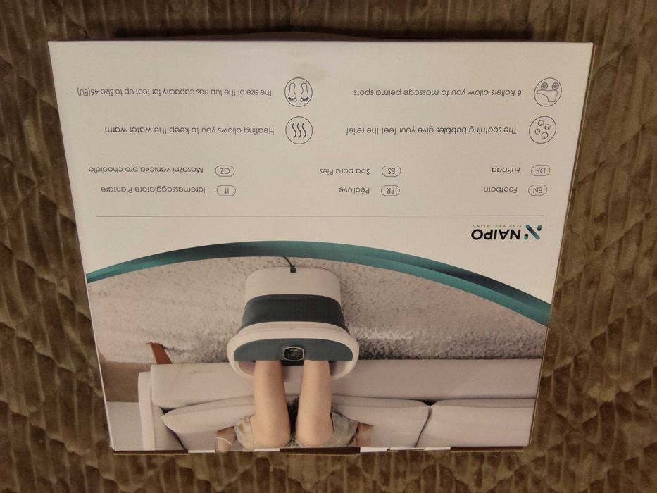 Продам масажер для ніг Naipo NPFTSPA02