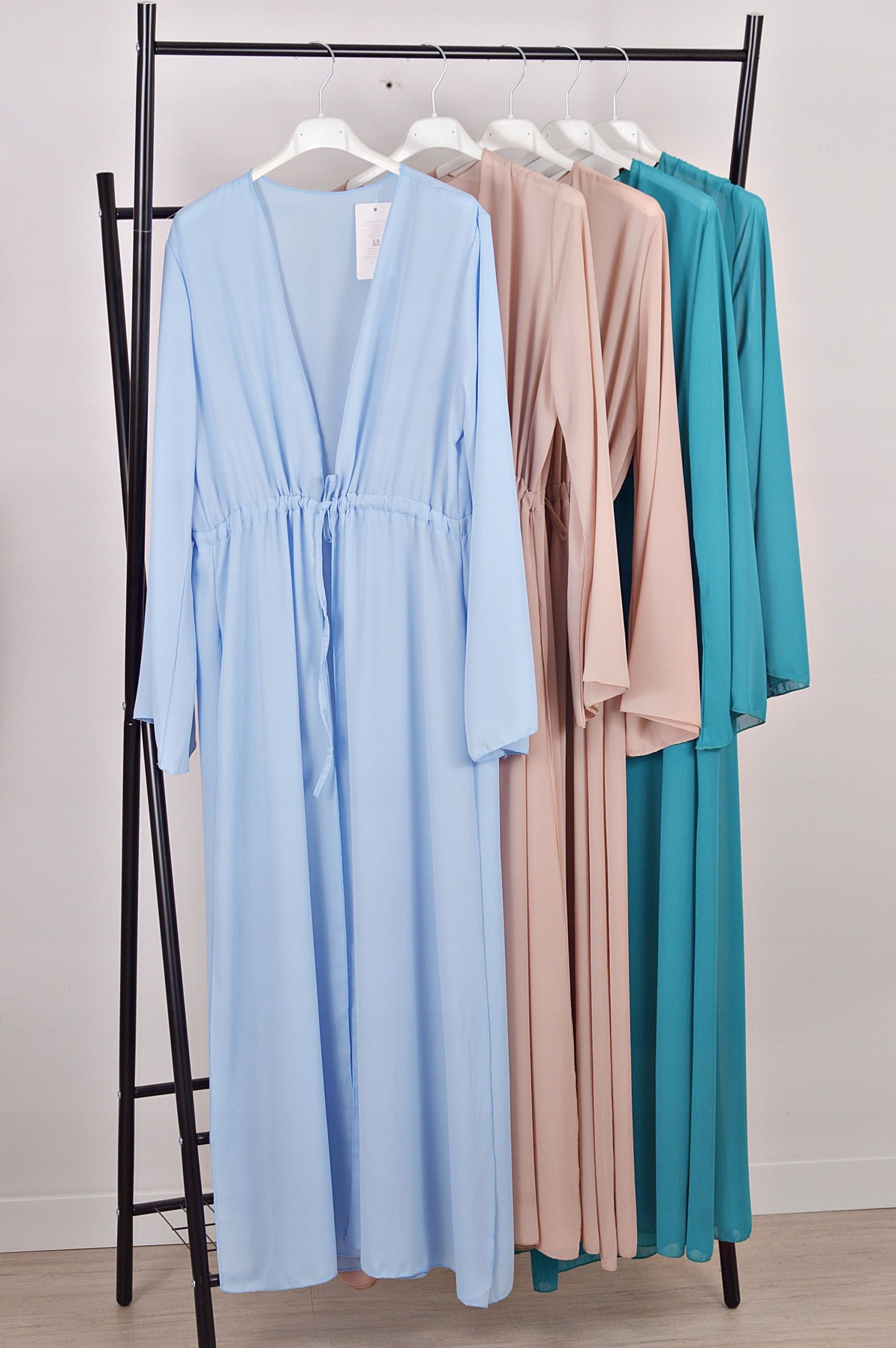 40 42 44 długa narzutka pareo szyfonowa plus size